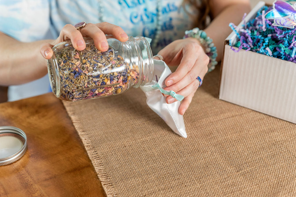 May the Quartz Be with You welcome kit herbal blend